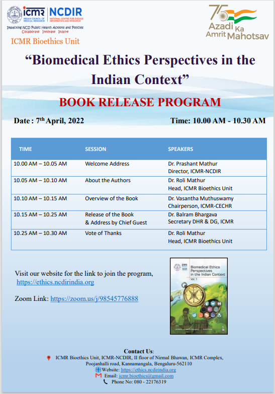 Book Release and Symposium
